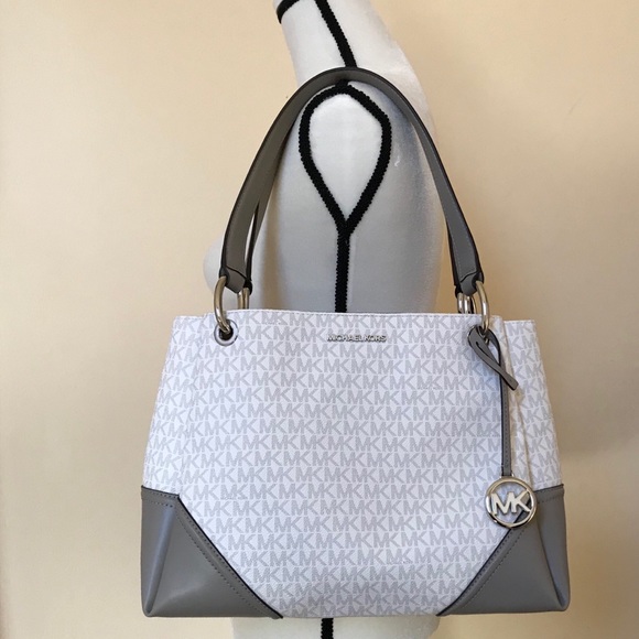 Michael Kors (2pcs) Nicole LG Shoulder Tote - Picture 7 of 8